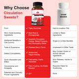 Circulation Sweets Gummies: Energy, Blood Pressure & Neuropathy Support